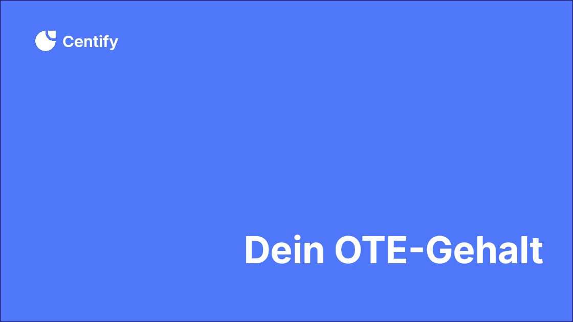 OTE-Gehalt erklärt: So setzt sich deine Provision zusammen