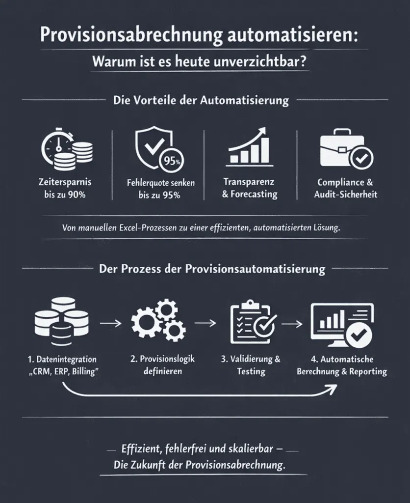 Provisionsabrechnung automatisieren
