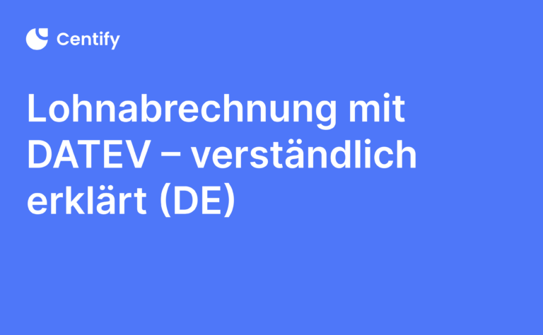 Lohnabrechnung mit DATEV – verständlich erklärt (DE)
