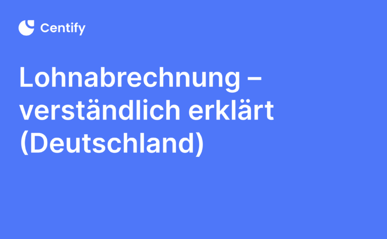 Lohnabrechnung – verständlich erklärt (Deutschland)