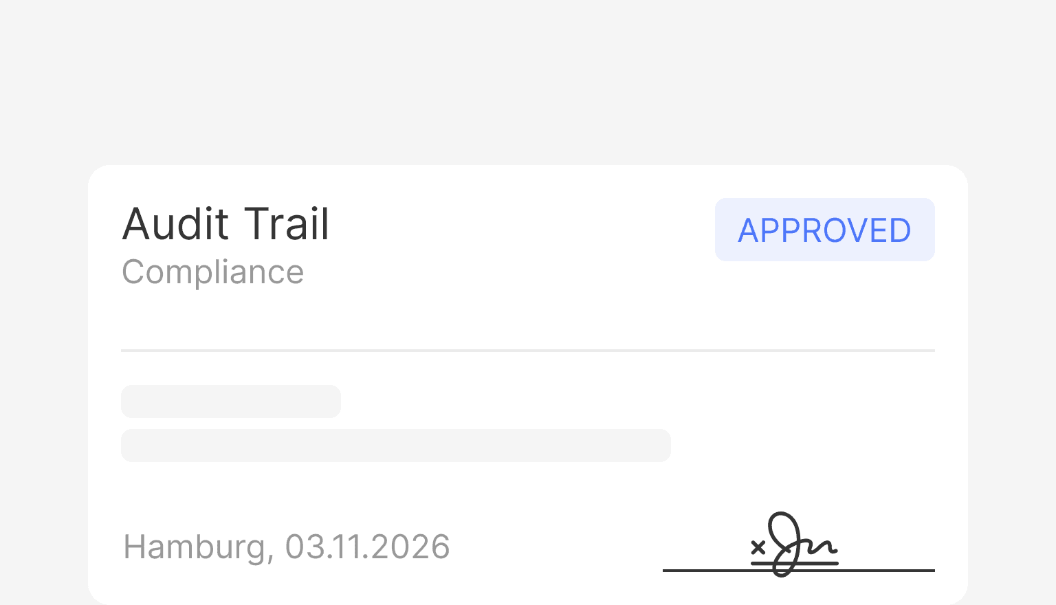 Strengthen Audit & Compliance